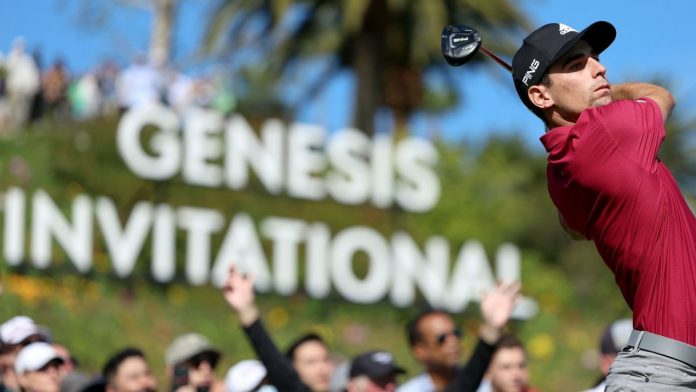 The Latest: Niemann’s eagle sends him to 3 under at Masters