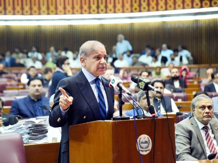 May 9 riots rebellion against state, Shehbaz says in farewell NA address